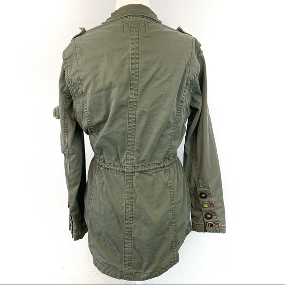 Sam Edelman Army Green Military Jacket - Picture 5 of 8